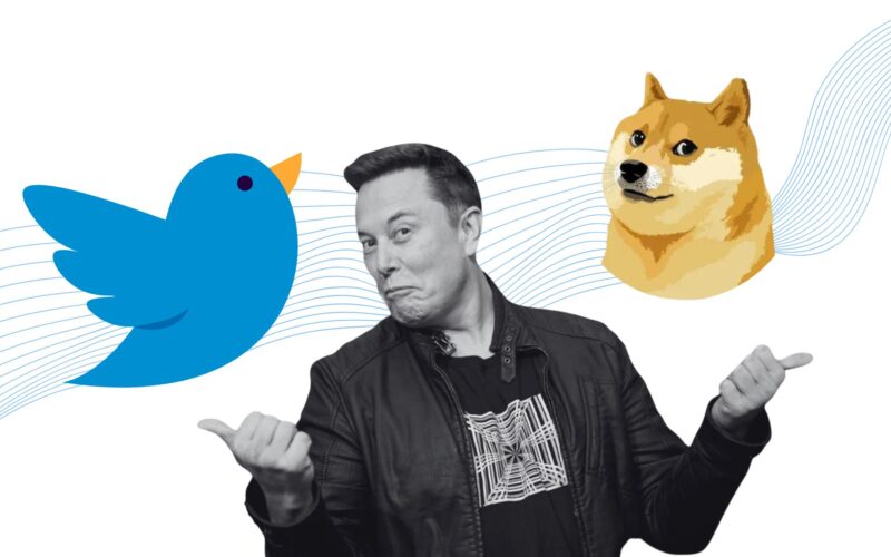 Elon Musk changes Twitter logo to Doge