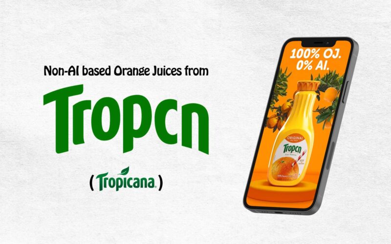 Non-AI based Orange Juices from "Tropcn" (Tropicana)