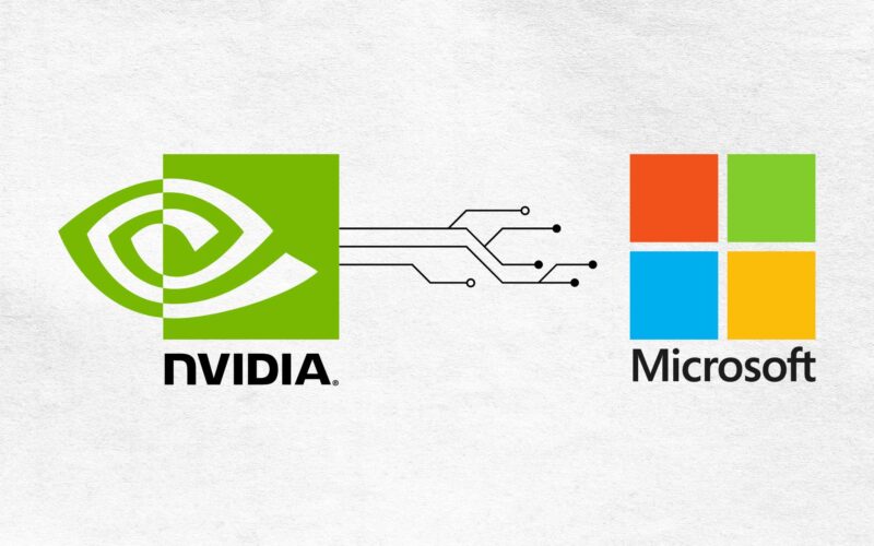 nvidia and microsoft integration for generative AI