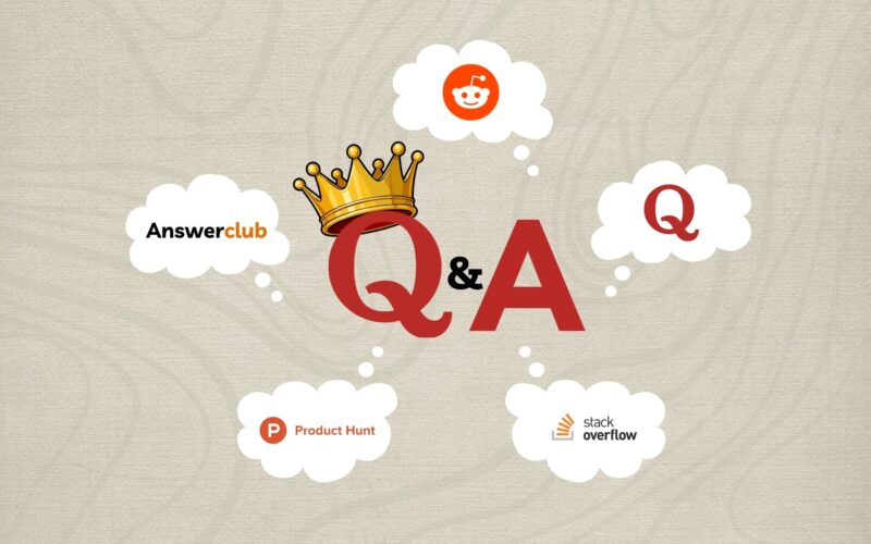 Q&A forums